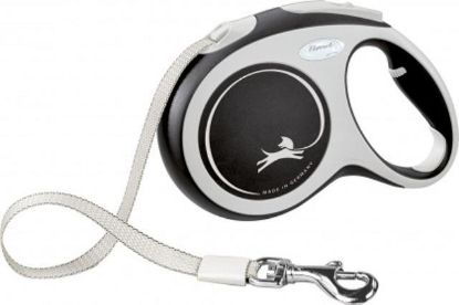 Picture of flexi New COMFORT, tape leash, L: 5 m, black