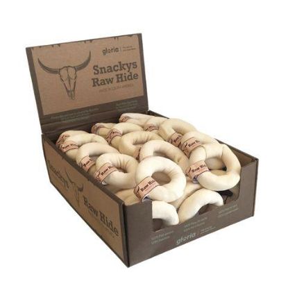 Picture of (50)RAWHIDE CHEW small ring donut 8-9cm