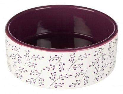 Picture of Measurements: 0.8 l/ø 16 cm,white/berry