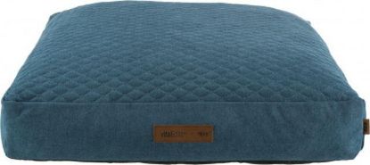 Picture of Tonio vital cushion, square, 55 × 55 cm, petrol