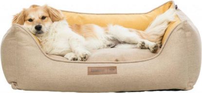 Picture of Lona bed, square, 80 × 60 cm, sand/yellow