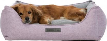 Picture of Lona bed, square, 80 × 60 cm, rose/grey