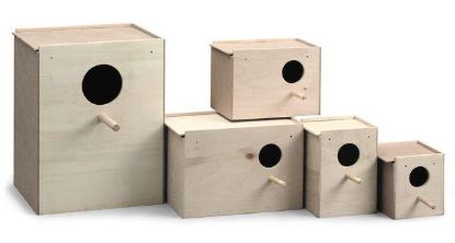 Picture of FOLIA PAPAGALAKI / NIDO IN LEGNO L7 24X17X17