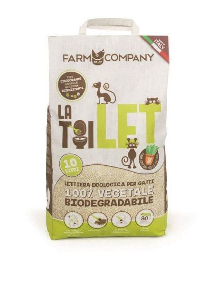Picture of LaTOILET biodegradable cat litter 10 Lt
