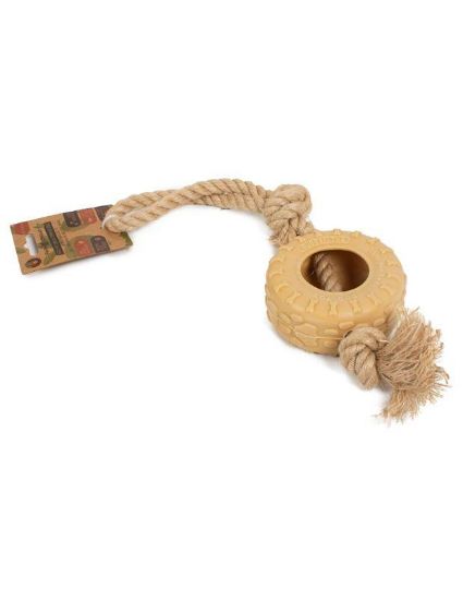 Εικόνα της FC GREEN  Ruota gomma manig. canapa 9.5X38cm