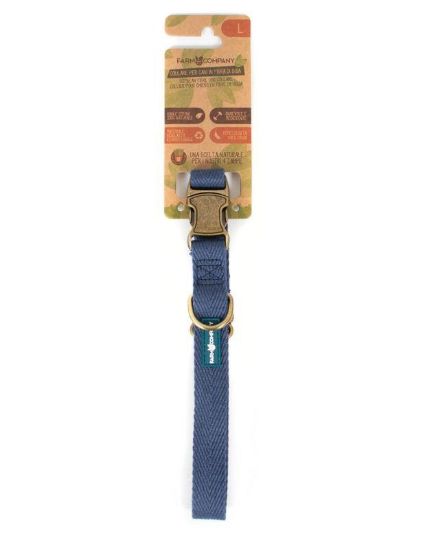 Εικόνα της FC GREEN SOYBEAN ADJ. COLLAR BLUE NAVY 2x33-50cm