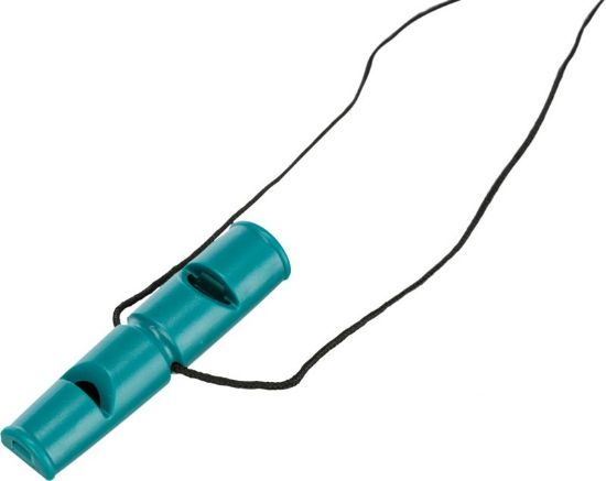 Picture of Double tone whistle, plastic, 7.5 cm