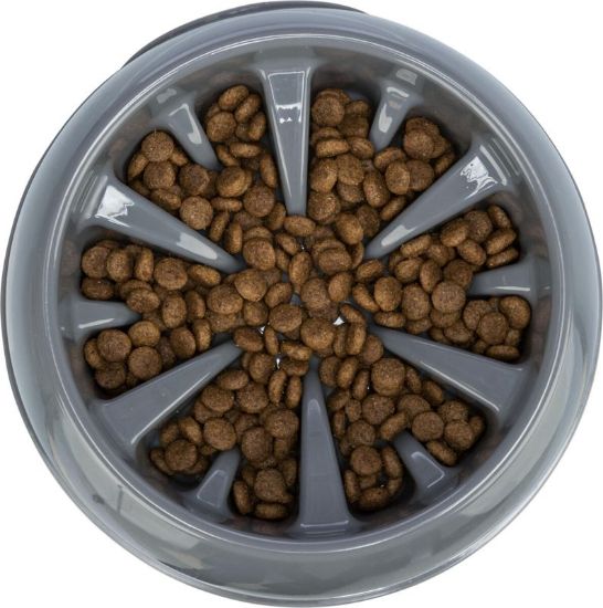 Picture of Slow Feeding bowl, plastic/TPR, 0.3 l/ø 16 cm