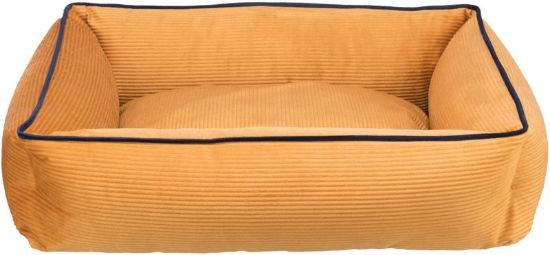 Picture of Romy bed, square, 75 × 60 cm, ochre