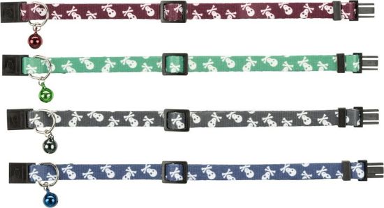 Picture of Cat Collar, skull motif