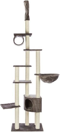 Picture of Madrid cat tree, floor to ceiling, 245–270 cm, platinum grey