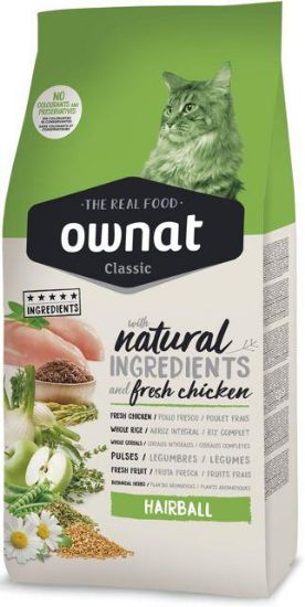 Εικόνα της OWNAT CLASSIC HAIRBALL ( CAT) 4KG