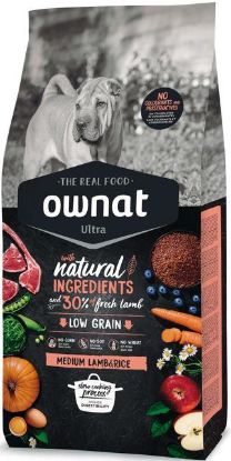 Picture of OWNAT ULTRA MEDIUM LAMB & RICE 3KG