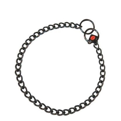 Picture of COLLAR ROUND LINKS 45CM stainless steel black