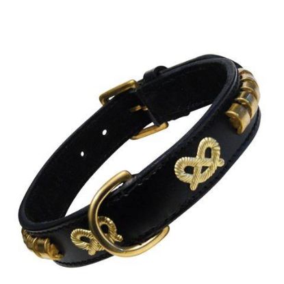 Picture of MARRAKECH, DOG LEATHER COLLAR 65cm x 32mm