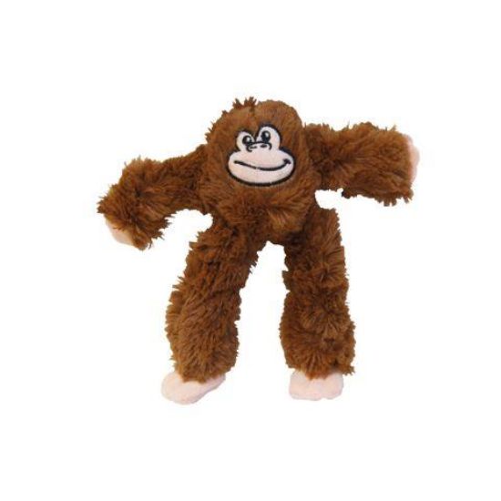 Εικόνα της MINI MIZA PELUCHE PARA PERROS BROWN MONKEY 21  x 19 x 6 cm