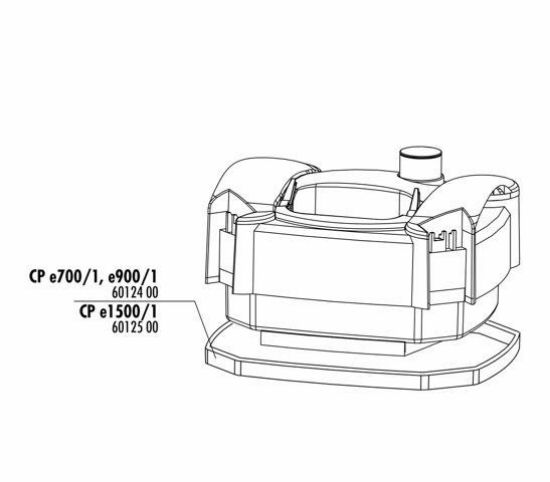 Εικόνα της JBL CP e700/1-900/1  Profil-Dichtung Pumpenkopf