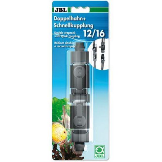 Εικόνα της JBL double stopcock+quick coupling 16/22
