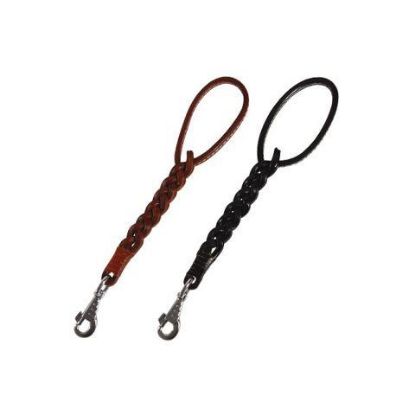 Picture of LEATHER LEAD KNITTED 45CM X 25MM