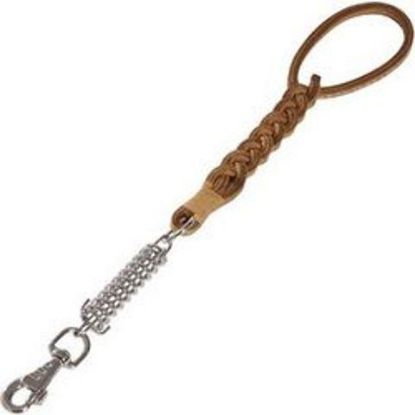 Picture of LEATHER LEAD KNITTED SPRING ( SOUSTA) 45CM X 25MM