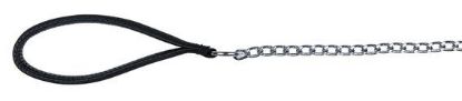 Picture of Chain lead with nylon hand loop, 1.10 m/2.0 mm, black