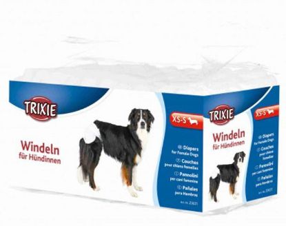 Picture of Diapers for dogs, XS–S, 12 pcs