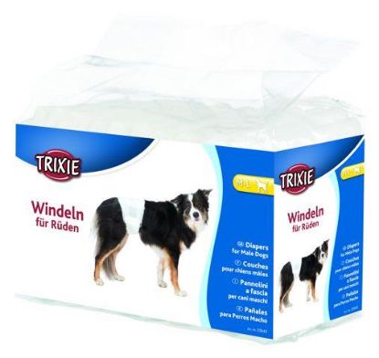 Picture of Diapers for male dogs, M–L, 12 pcs