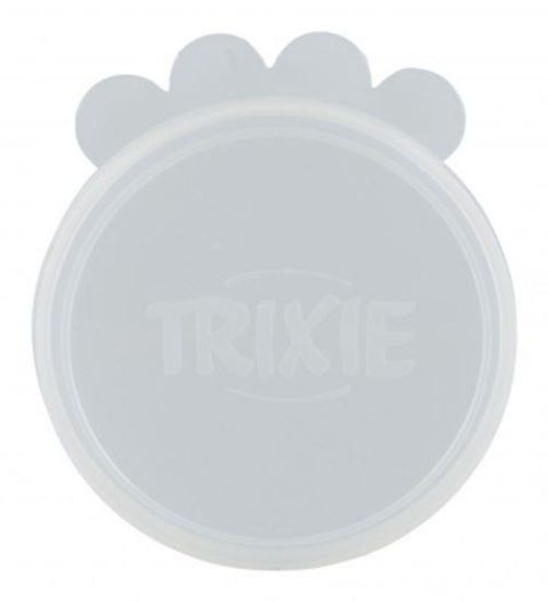 Εικόνα της Lid for tins, silicone, ø 10.6 cm, 1 pc., transparent