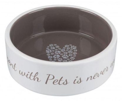 Picture of Pet's Home Ceramic bowl, 0.3 l/ø 12 cm, cream/taupe