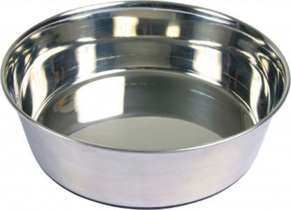 Picture of Stainless steel bowl, rubber base, 0.5 l/ø 14 cm