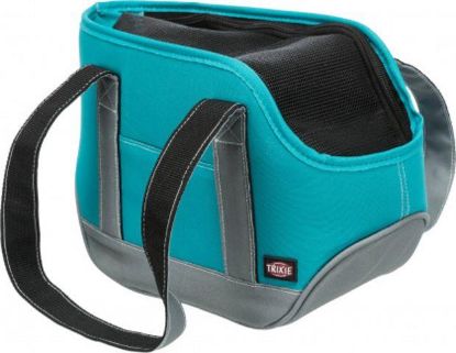 Picture of Alea carrier, S: 16 × 20 × 30 cm, petrol/grey