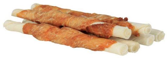 Picture of Denta Fun Chicken Chewing Rolls, bulk, 28 cm, 80 g/pc.