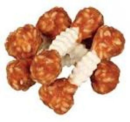 Picture of Denta Fun chewing dumbbell, chicken, 6 pcs/100 g