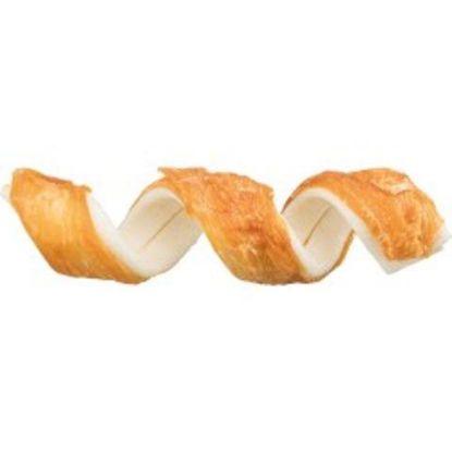 Picture of Denta Fun Chicken Chewing Curl, bulk, 15 cm, 35 g