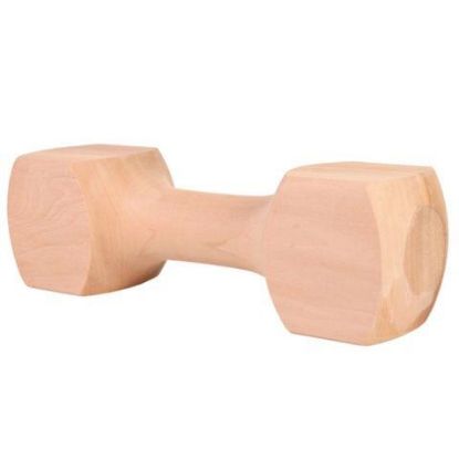 Picture of Wooden retrieving dumbbell, square, approx. 400 g