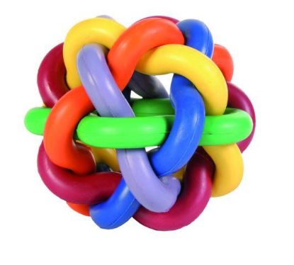 Picture of Knotted ball, natural rubber, ø 10 cm