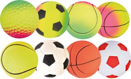 Εικόνα της Neon ball, foam rubber, ø 4.5 cm (54pcs)