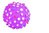 Εικόνα της 18 neon hedgehog balls, foam rubber, ø 7 cm