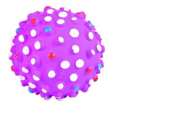 Εικόνα της 18 neon hedgehog balls, foam rubber, ø 7 cm