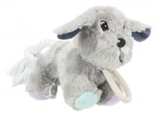 Εικόνα της Junior dog with rope, plush, 24 cm