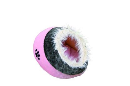 Picture of Minou cuddly cave, 35 × 26 × 41 cm, pink/grey