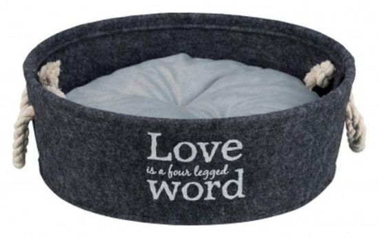 Εικόνα της Lian bed, ø 37 cm, grey