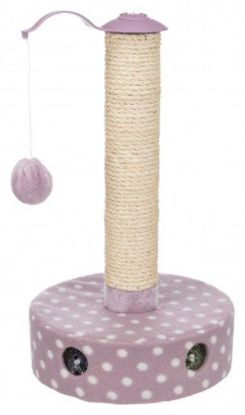 Picture of Junior scratching post, fleece, 47 cm, light lilac