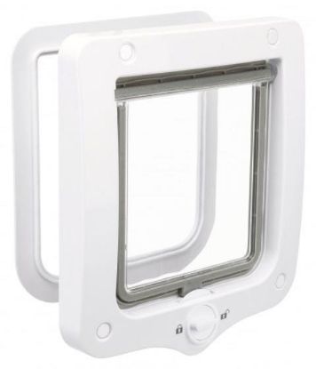 Picture of 2-Way cat flap, 20 × 22 cm, white