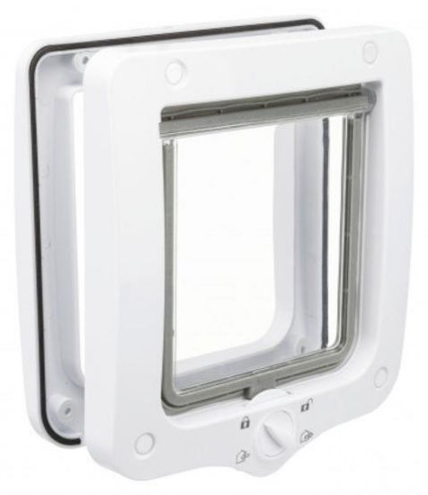 Εικόνα της 4-Way cat flap, 20 × 22 cm, white