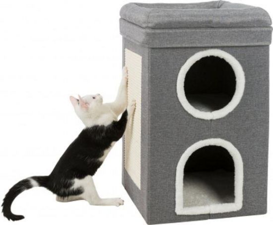 Εικόνα της Saul Cat Tower, 39 × 64 × 39 cm, grey