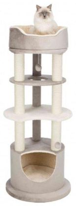 Picture of Lavinia Scratching tree, 138 cm, cappuccino/cream