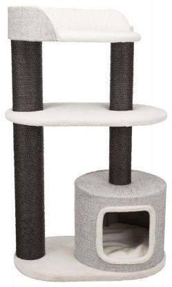 Picture of Cara scratching post XXL, 128 cm, white/grey