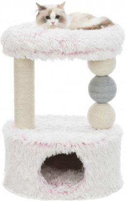Picture of Harvey scratching post, 73 cm, white-pink