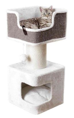 Picture of Ava scratching post XXL, 86 cm, white/grey